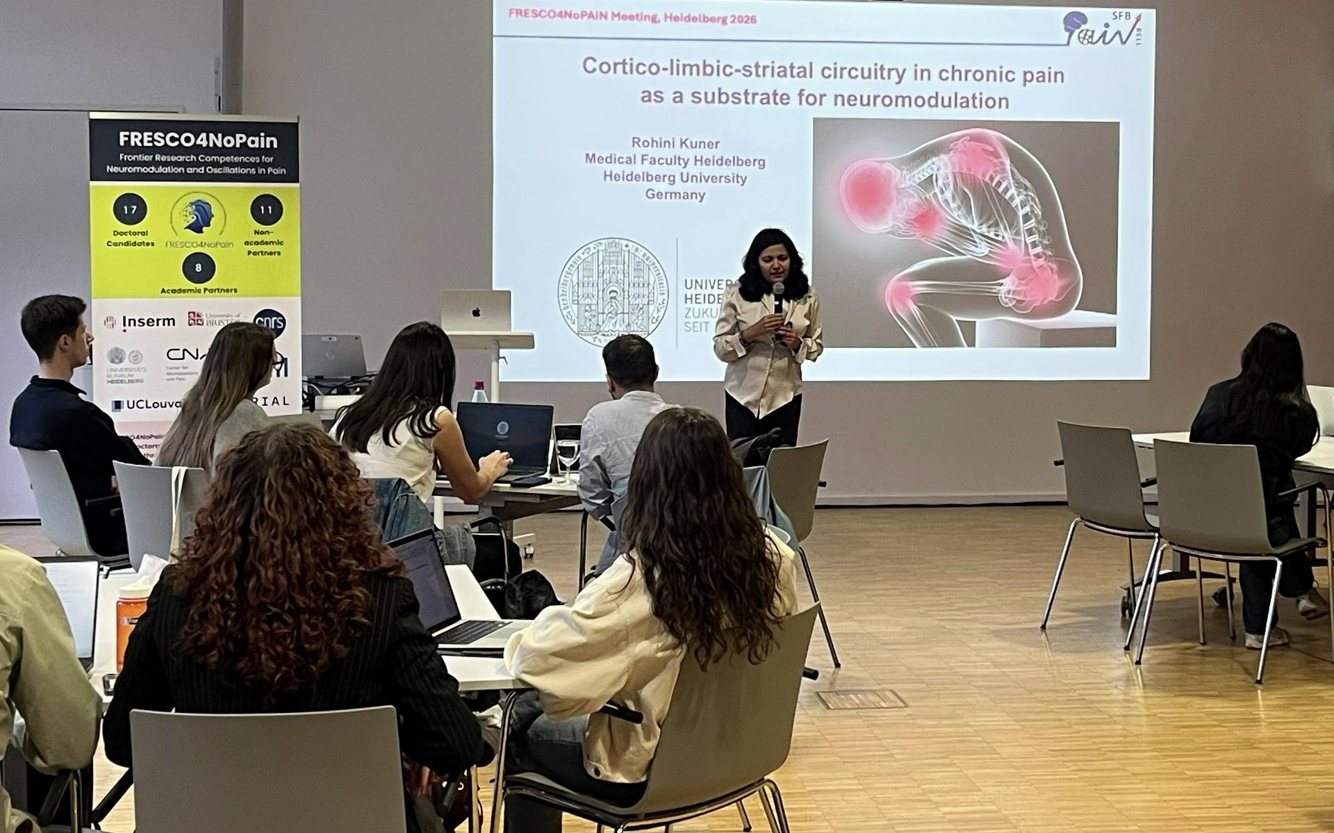 Host Prof. Rohini Kuner (Heidelberg University). Host Prof. Rohini Kuner (Heidelberg University).